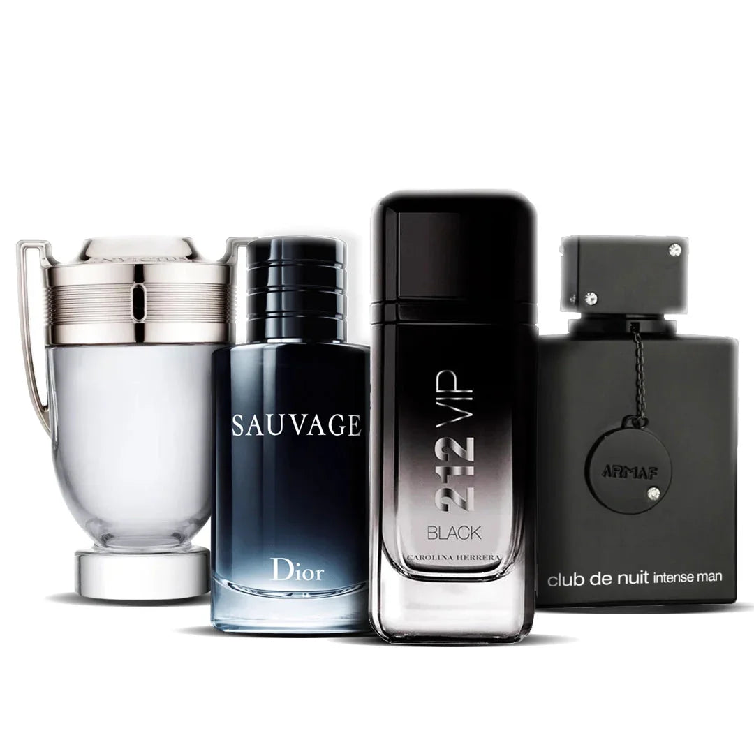 Set di 4 profumi  | 1 Million Royal + 212 VIP Men + Sauvage + Eros